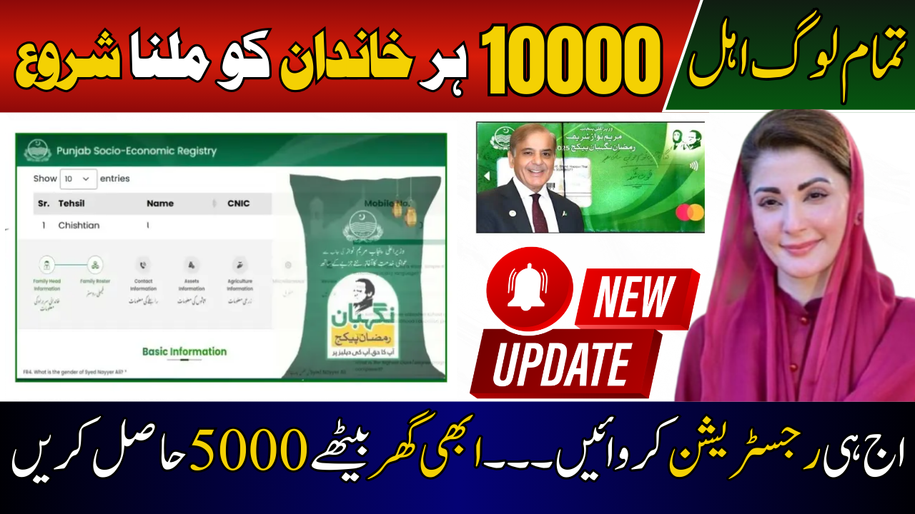 9999 Maryam Nawaz Ramzan Package