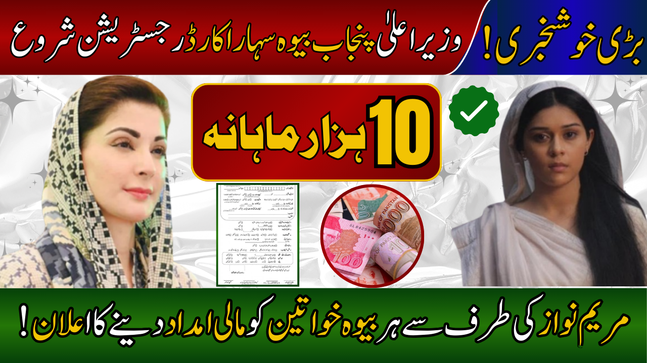 CM Punjab Bewa Sahara Card